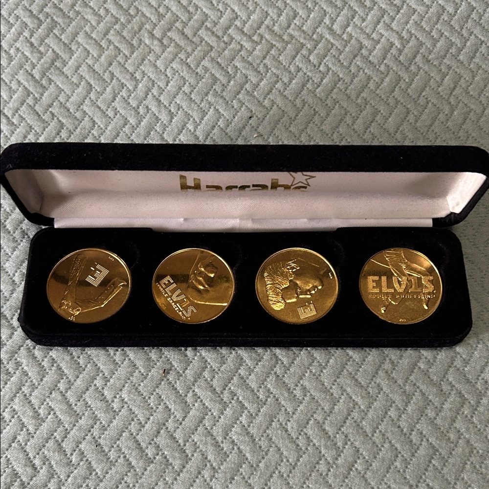 Harrah's Elvis Gold Coins Set